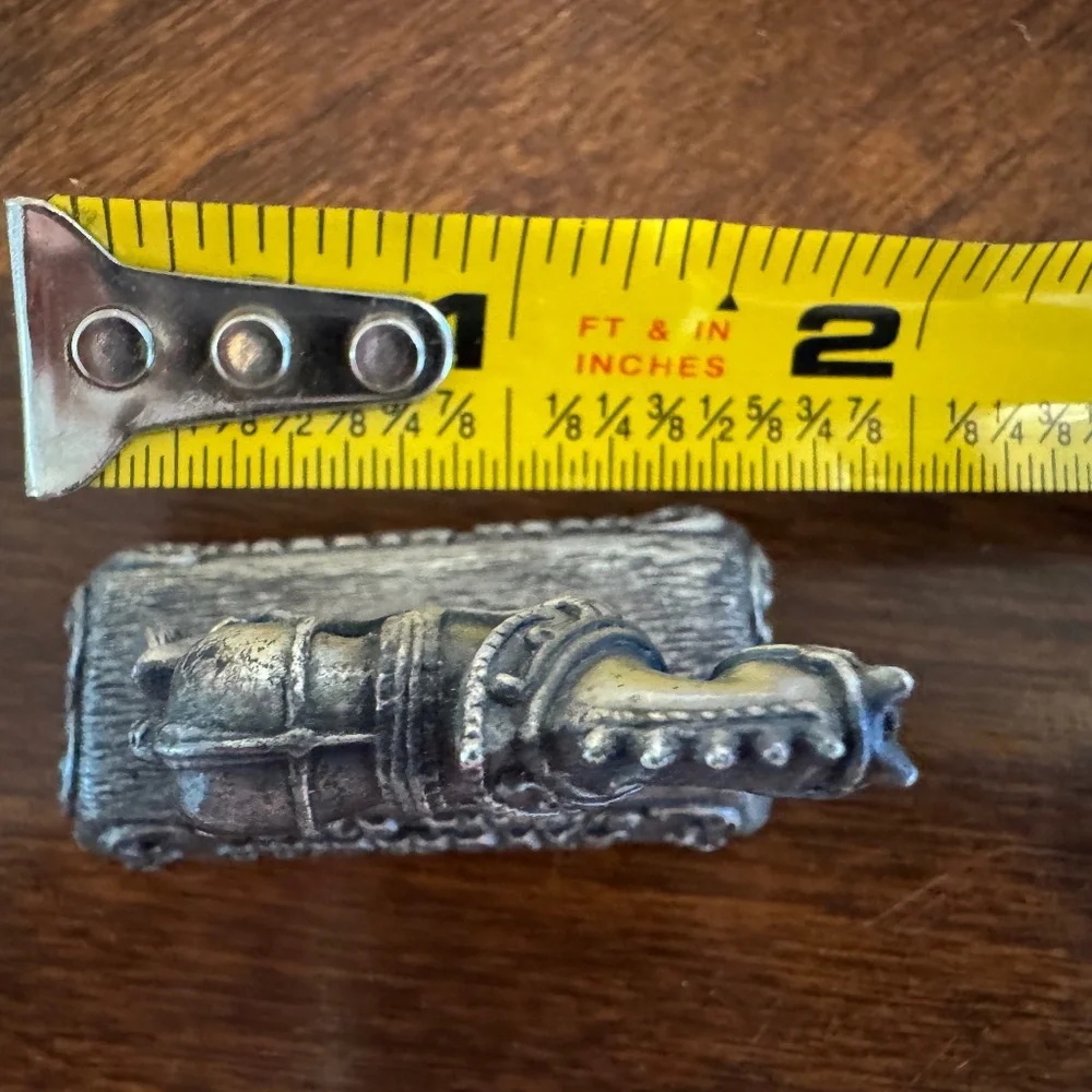 Clydesdale Horse souvenir Busch Gardens  pewter  figurine - Picture 6 of 6